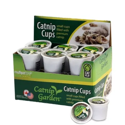 Multipet Catnip Garden® 12 Pack Of Catnip Cups 1