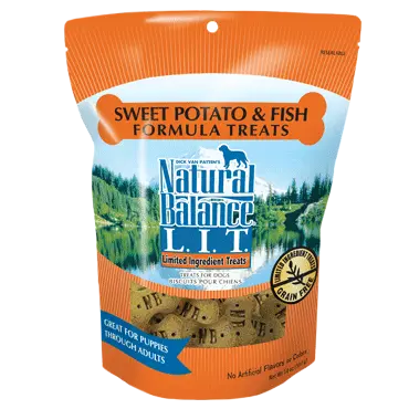Natural Balance L.I.T. Limited Ingredient Sweet Potato And Fish Formula Treats For Dogs 1