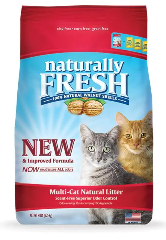 Naturally Fresh Multi-Cat Quick Clumping Cat Litter 1