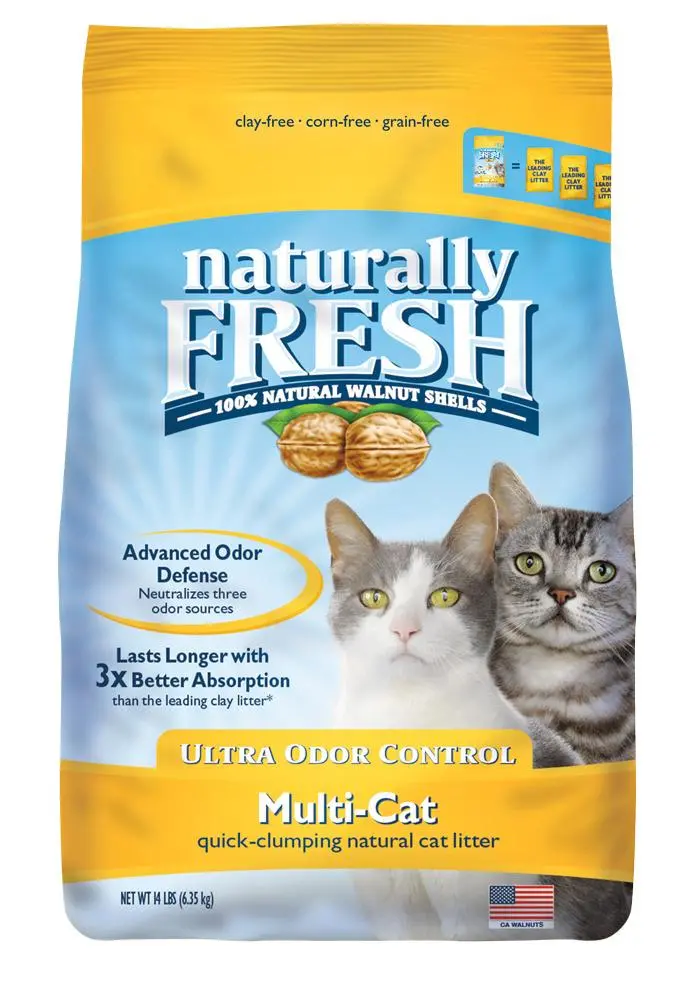 Naturally Fresh Multi-Cat Ultra Odor Control Quick Clumping Cat Litter 1