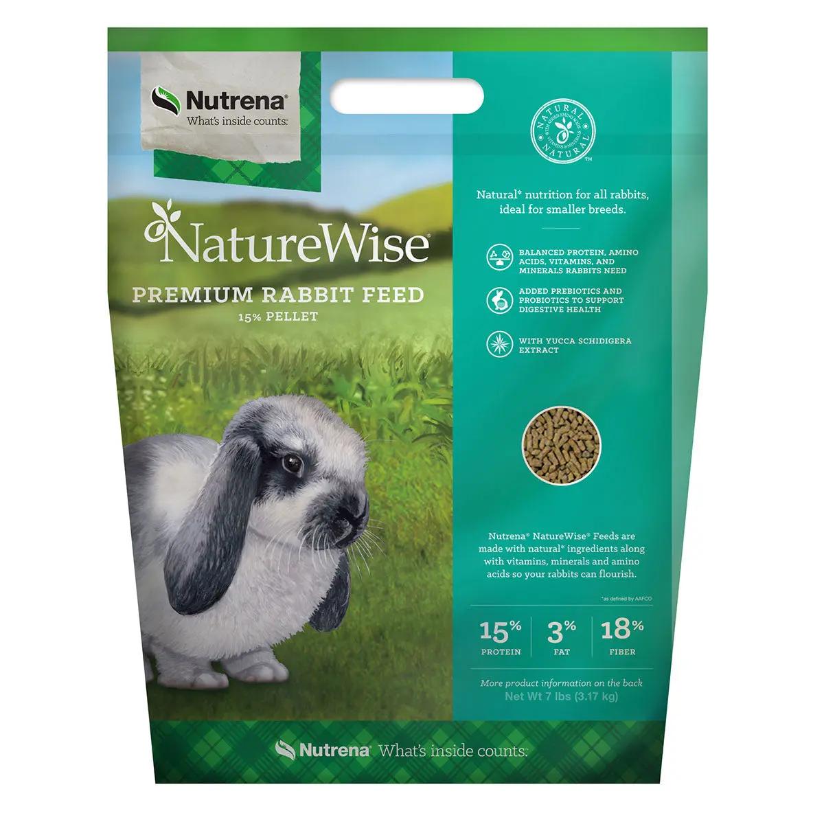 Nutrena® Naturewise® 15% Premium Rabbit Feed 1