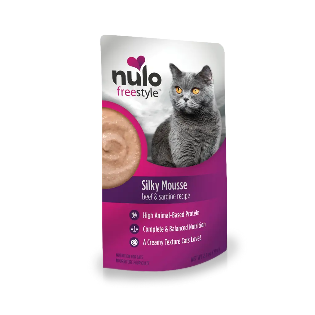 Nulo Freestyle Silky Mousse Sardine & Beef In Broth Recipe For Cats 1
