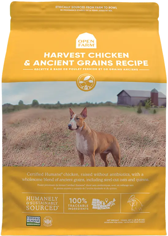 Open Farm Harvest Chicken & Ancient Grains Dry Dog Food 1