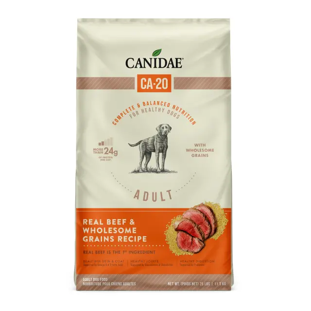 Canidae Ca-20 Real Beef Recipe With Wholesome Grains 1