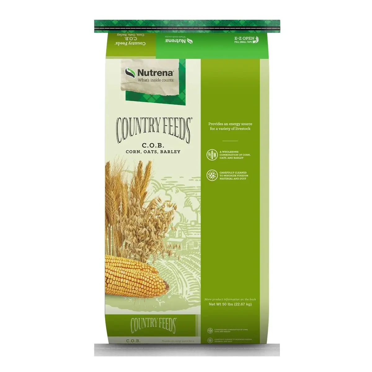 Cargill Nutrena®Country Feeds® Cob (Corn, Oats, Barley) 1