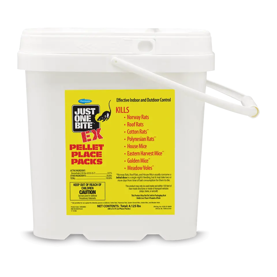 Farnam Just One Bite Ex Pellet Place Packs 1