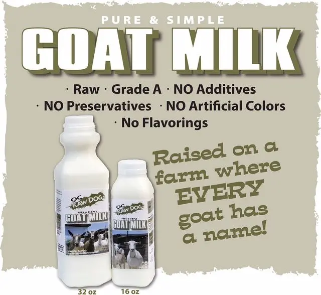 Oc Raw Goat Milk 1