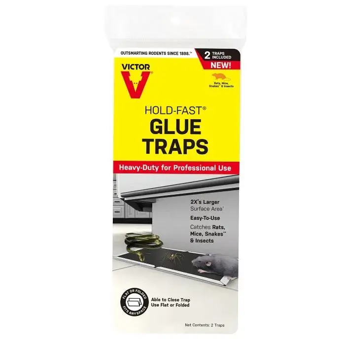 Woodstream Victor® Hold-Fast® Disposable Rat Glue Traps 1