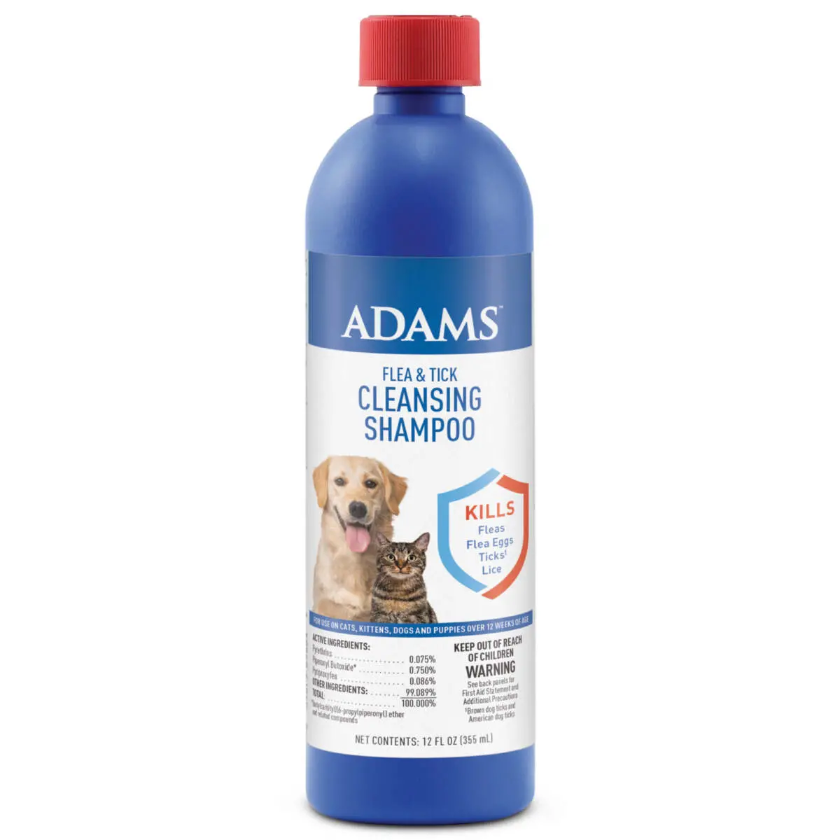 Adams Flea & Tick Cleansing Shampoo 1