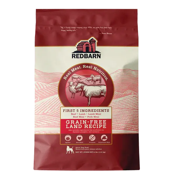Redbarn Pet Products Grain-Free Land Recipe Dog Food 1
