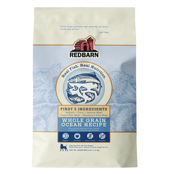 Redbarn Pet Products Whole Grain Ocean Recipe Dog Food 1
