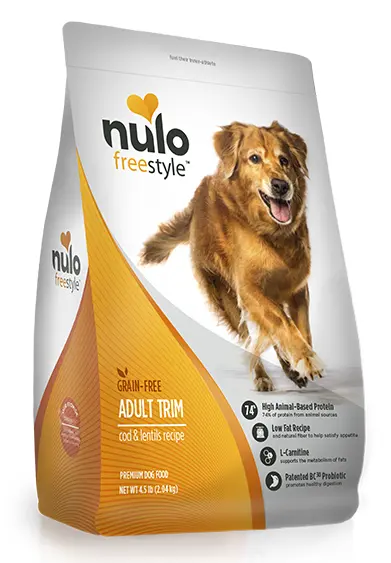 Nulo Freestyle Grain Free Adult Trim Cod And Lentils Recipe Dry Dog Food 1