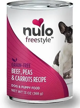 Nulo Freestyle Grain Free Beef, Peas, And Carrots Recipe Canned Dog Food 1