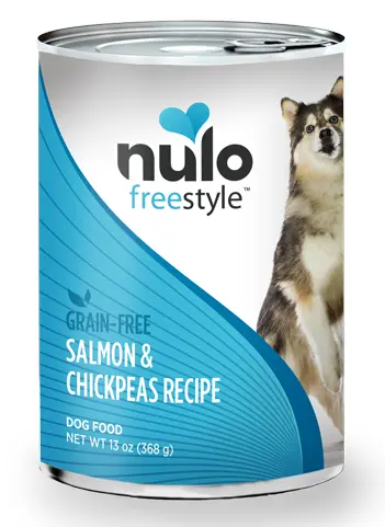 Nulo Freestyle Grain Free Salmon And Chickpeas Recipe Canned Dog Food 1