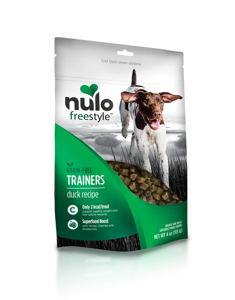 Nulo Freestyle Trainers Grain Free Duck Dog Treats 1