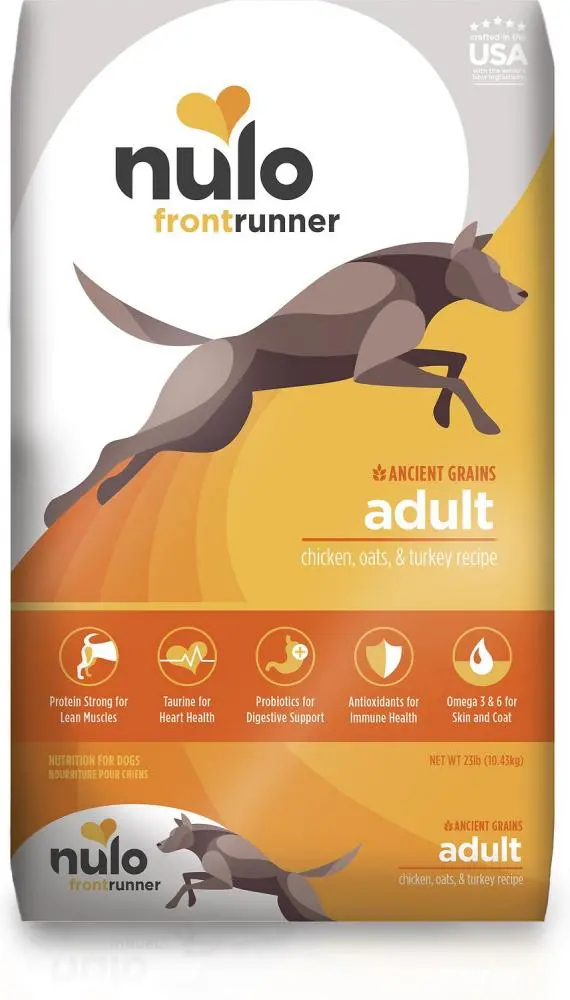 Nulo Frontrunner Chicken, Oats & Turkey Adult Dry Dog Food 1
