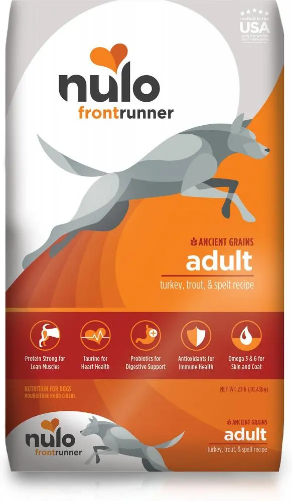 Nulo Frontrunner Turkey, Trout & Spelt Adult Dry Dog Food 1