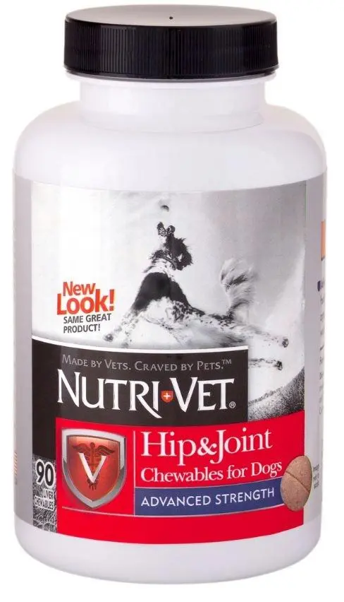Nutri-Vet Hip And Joint Advance Strength Dog Chewables 1