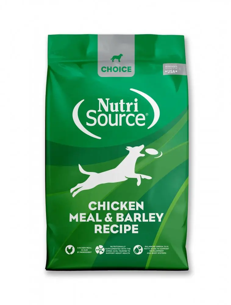 Nutrisource® Choice Chicken Meal & Barley Recipe Dry Dog Food 1