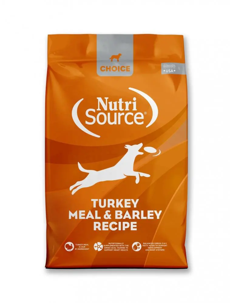 Nutrisource® Choice Turkey Meal & Barley Recipe Dry Dog Food 1