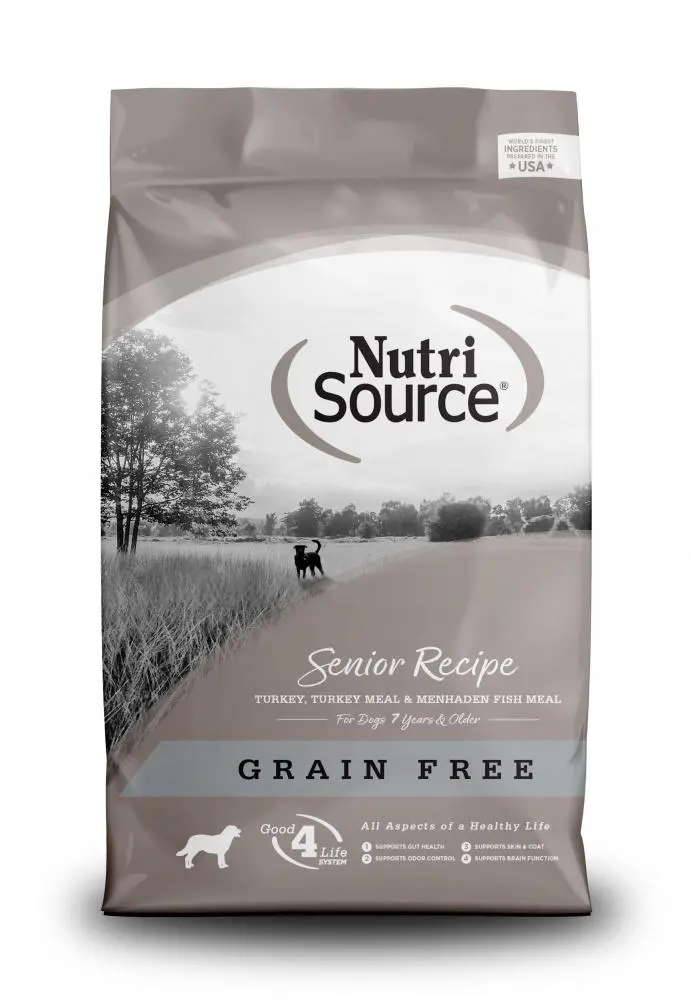 Nutrisource® Senior Recipe Grain Free Dry Dog Food 1