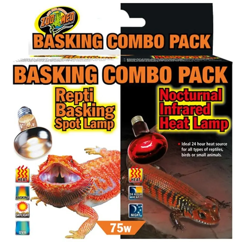 Basking Combo Pack Day & Night Lamps 1