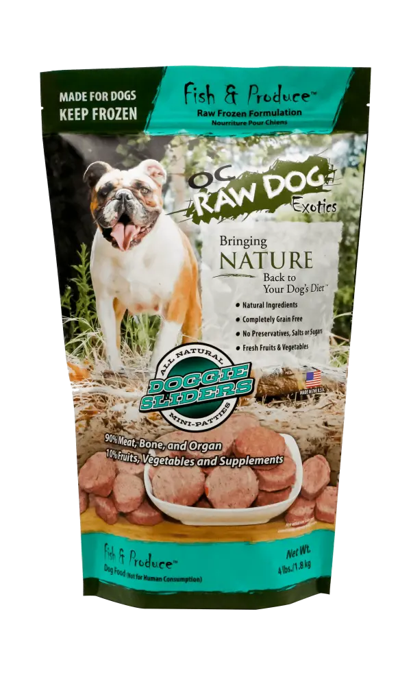 Oc Raw Dog Frozen Fish & Produce Sliders 1