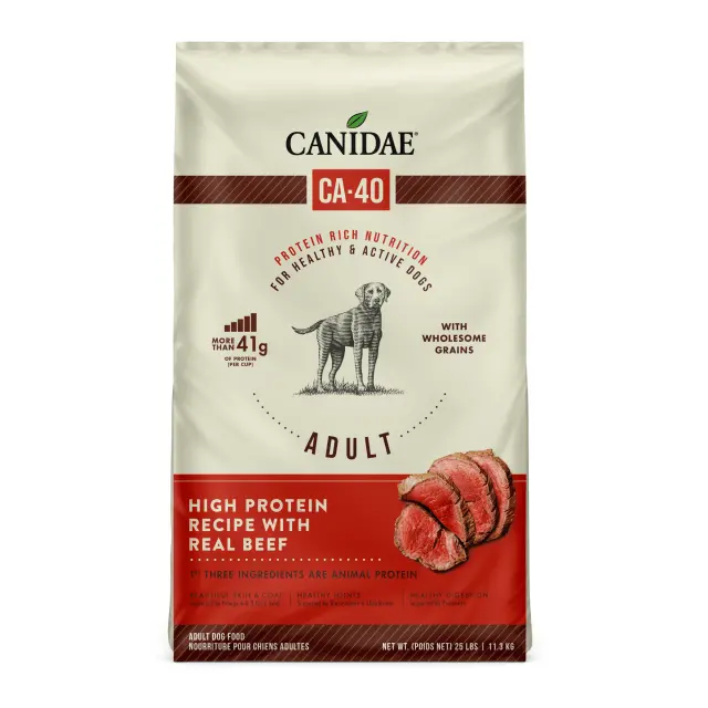 Canidae Ca-40 High Protein With Real Beef Recipe 1