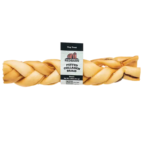 Redbarn Pet Products Puffed Collagen Braid 1