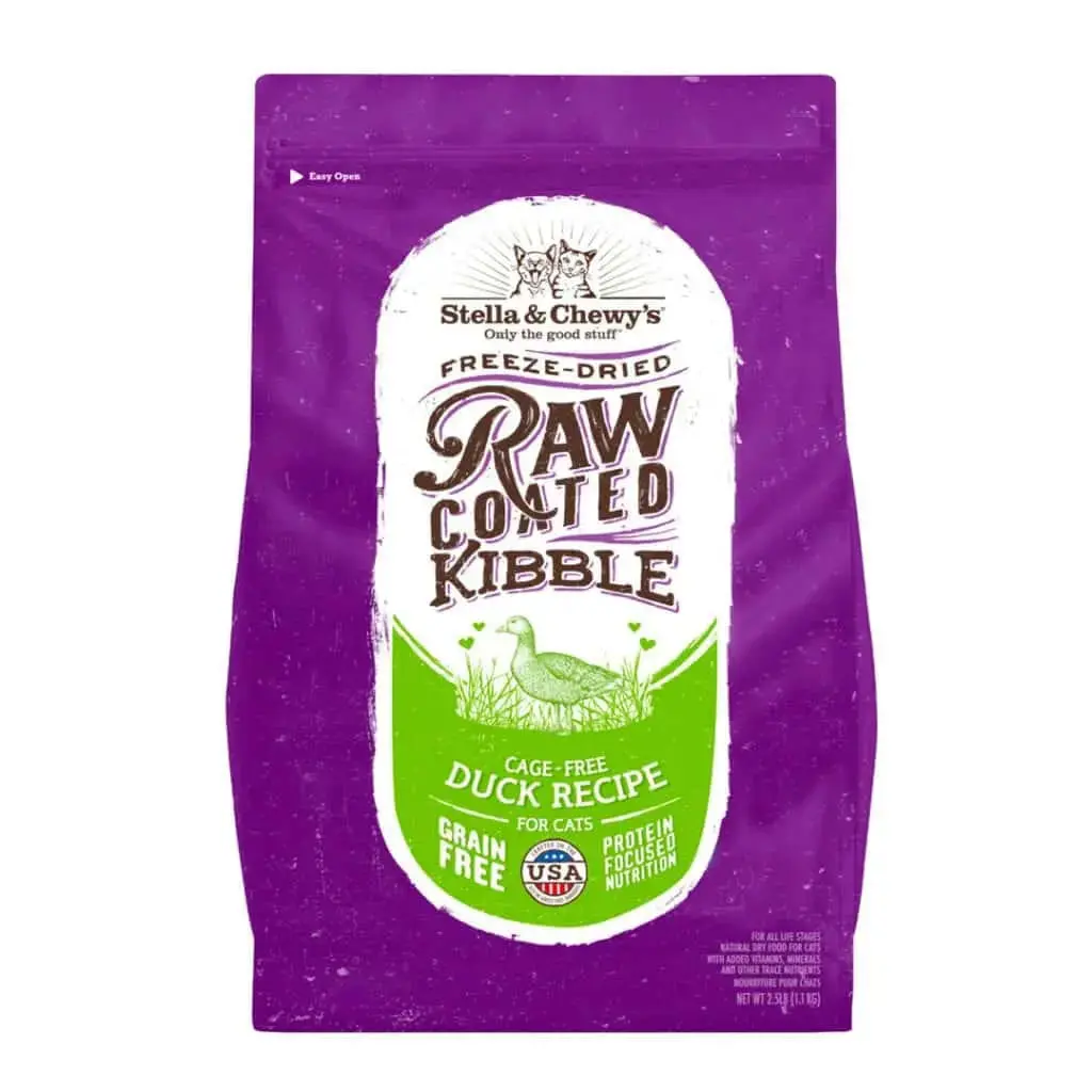 Stella & Chewy's Raw Coated Kibble Cage-Free Duck Recipe 1