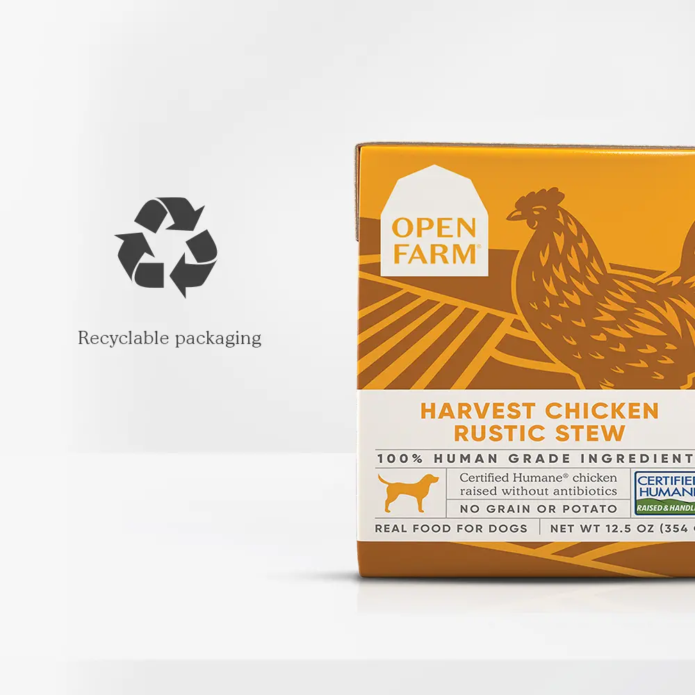Open Farm Harvest Chicken Rustic Stew Wet Dog Food 2