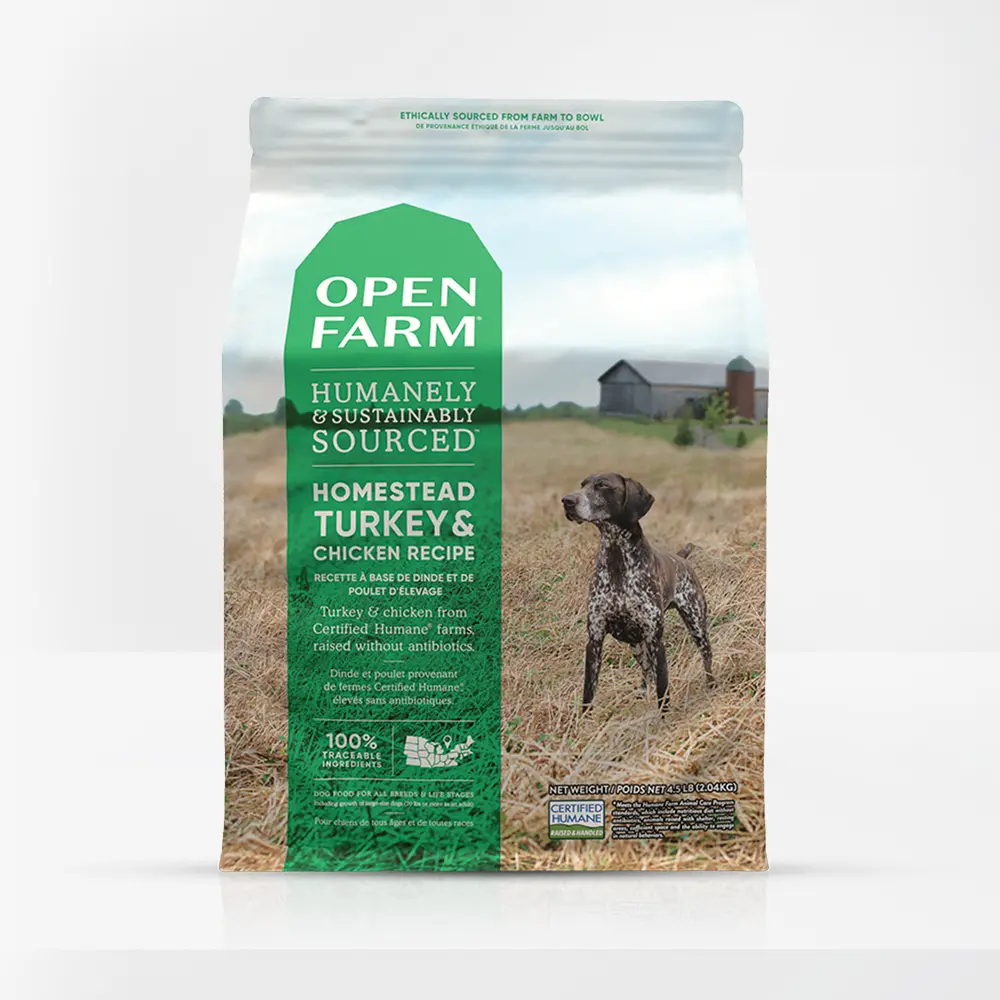 Open Farm Homestead Turkey & Chicken Grain-Free Dry Dog Food 1