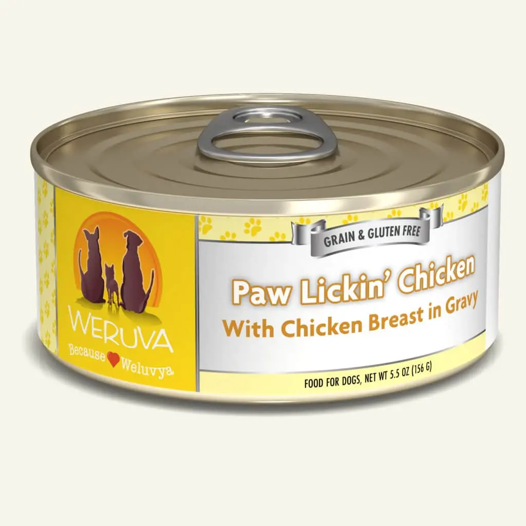 Weruva Classics Paw Lickin' Chicken With Chicken Breast In Gravy Wet Dog Food 1