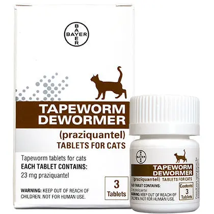 Bayer Tapeworm Dewormer - Cats 1