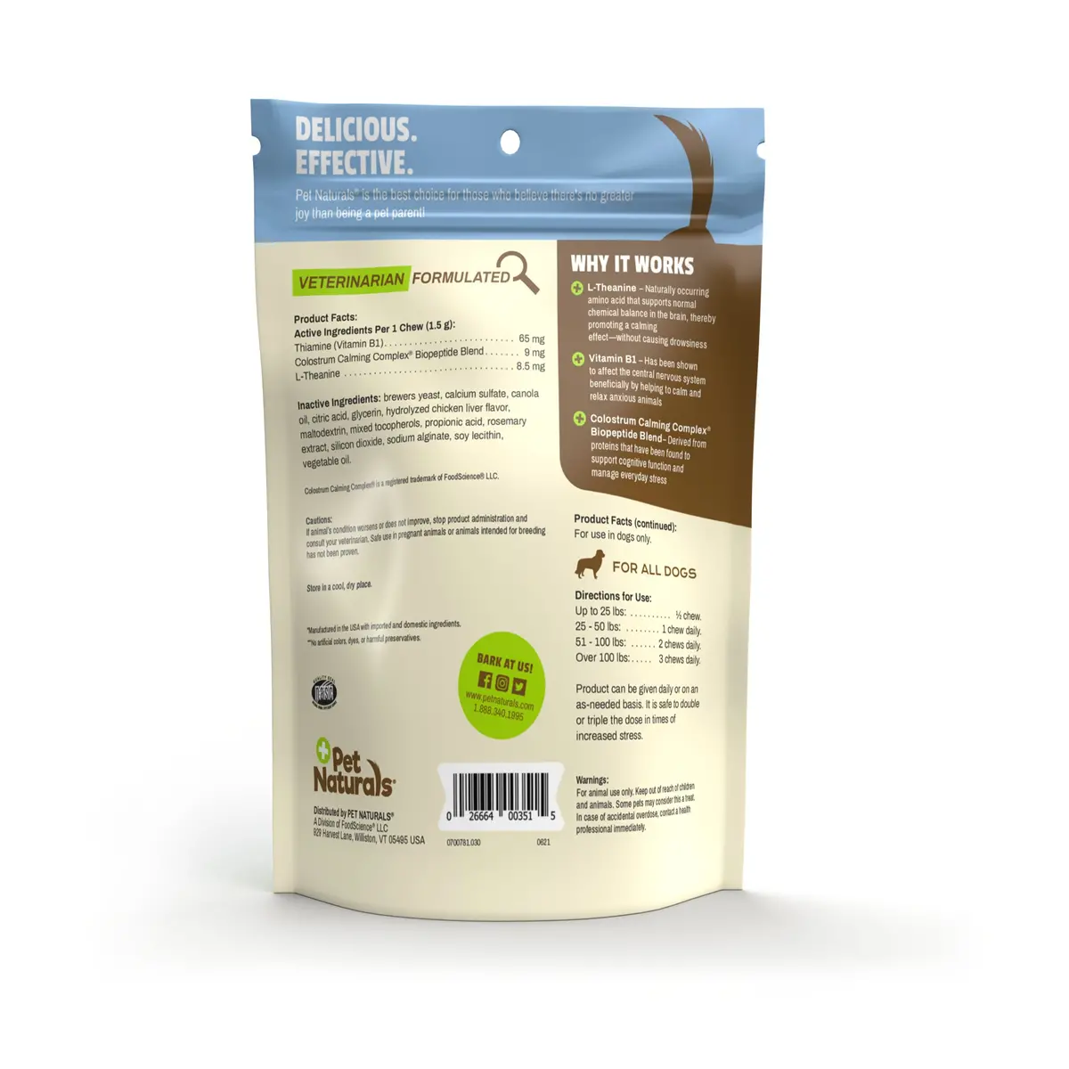 Pet Naturals Calming For Dogs Of All Sizes 2