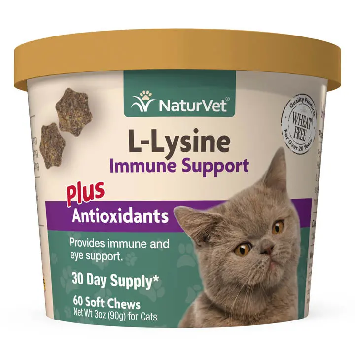 Naturvet L-Lysine – Immune Support For Cats 1