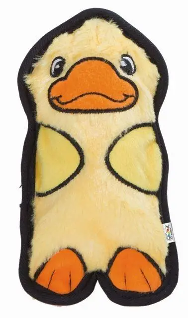 Outward Hound Invincible Mini Duck Plush Dog Toy 1
