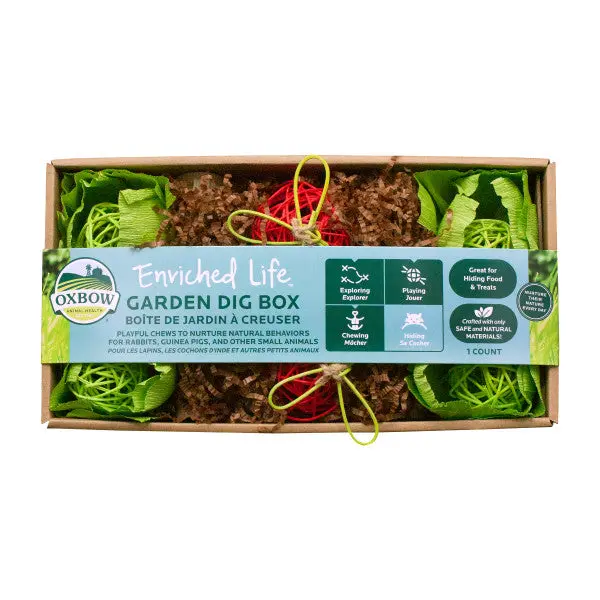 Oxbow Animal Health Enriched Life - Garden Dig Box 1