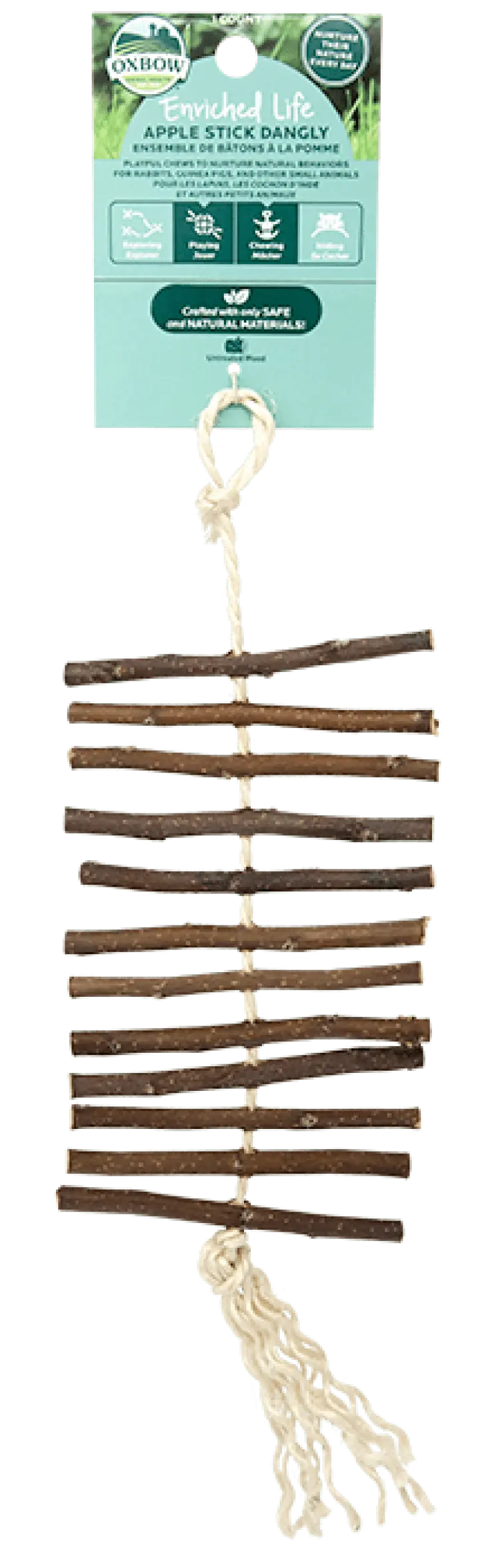 Oxbow Enriched Life - Apple Stick Dangly 1