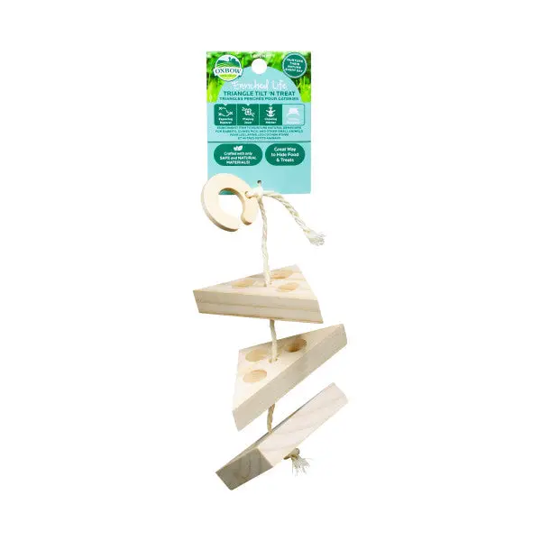 Oxbow Animal Health Enriched Life - Triangle Tilt 'N Treat 1