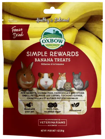 Oxbow Simple Rewards Banana Treats 1