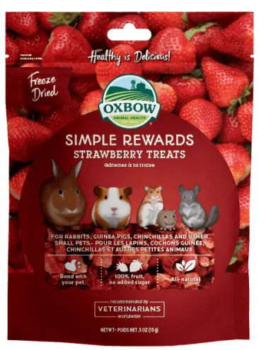 Oxbow Simple Rewards Strawberry Treats 1