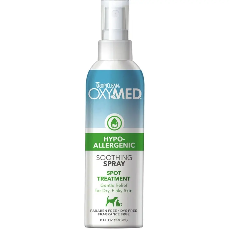 Tropiclean Oxymed Hypoallergenic Anti Itch Spray 1