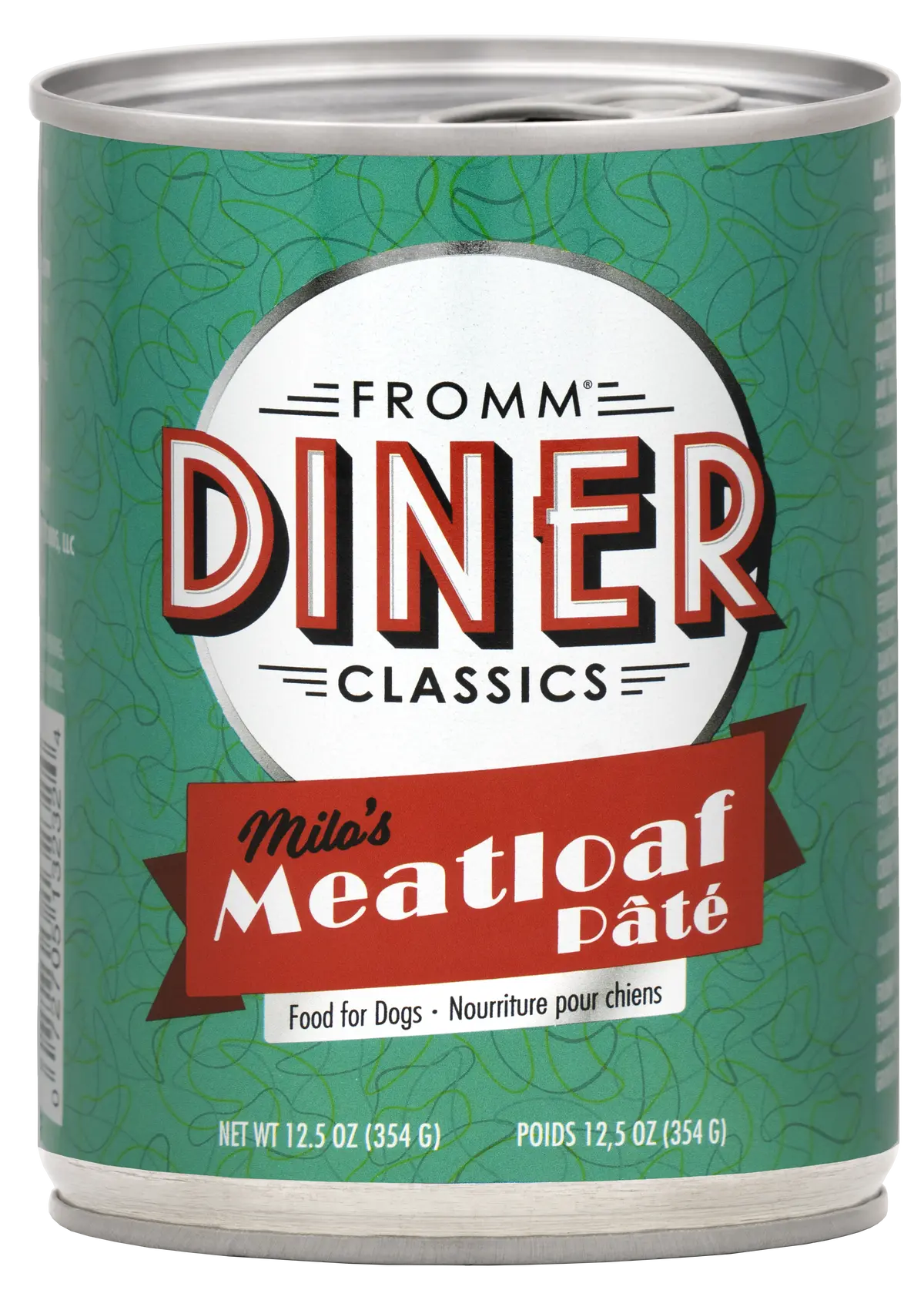 Fromm Diner Classics Milo's Meatloaf Pâté Dog Food 1