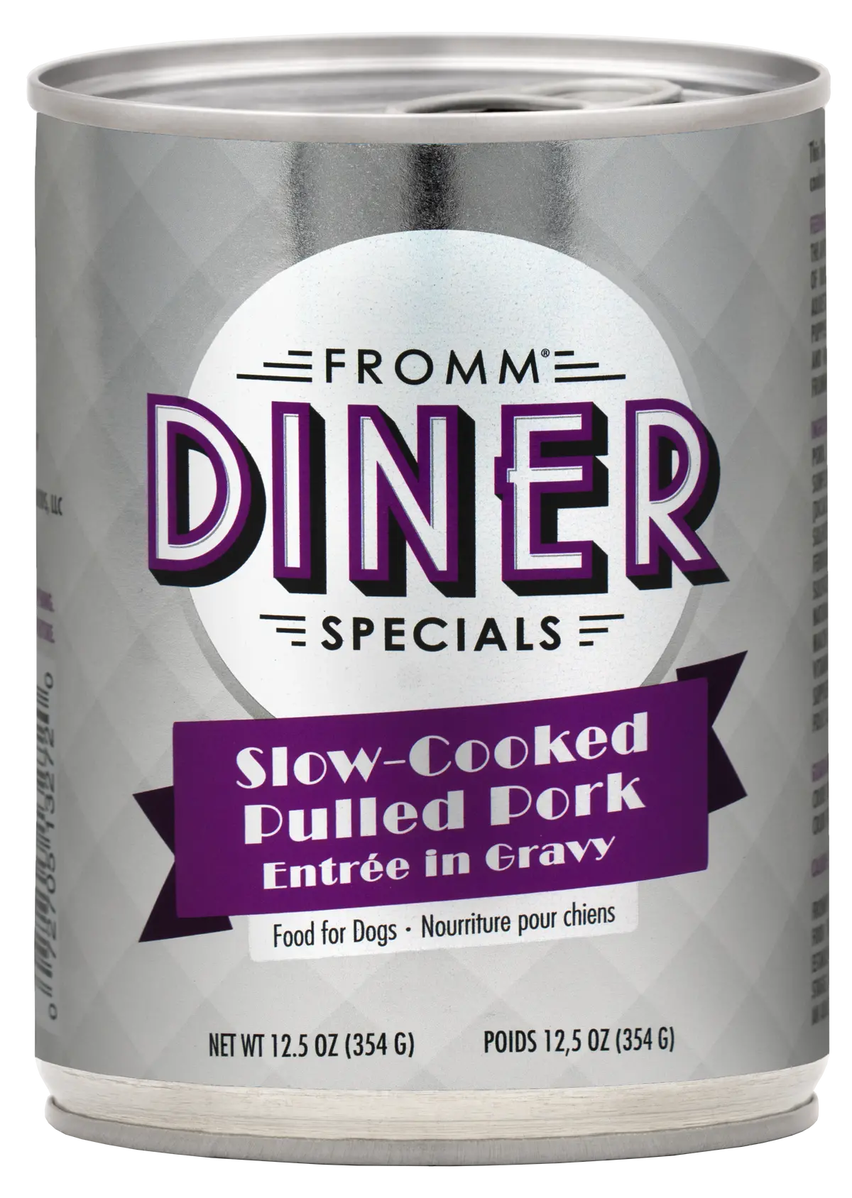 Fromm Diner Specials Slow-Cooked Pulled Pork Entrée In Gravy Dog Food 1