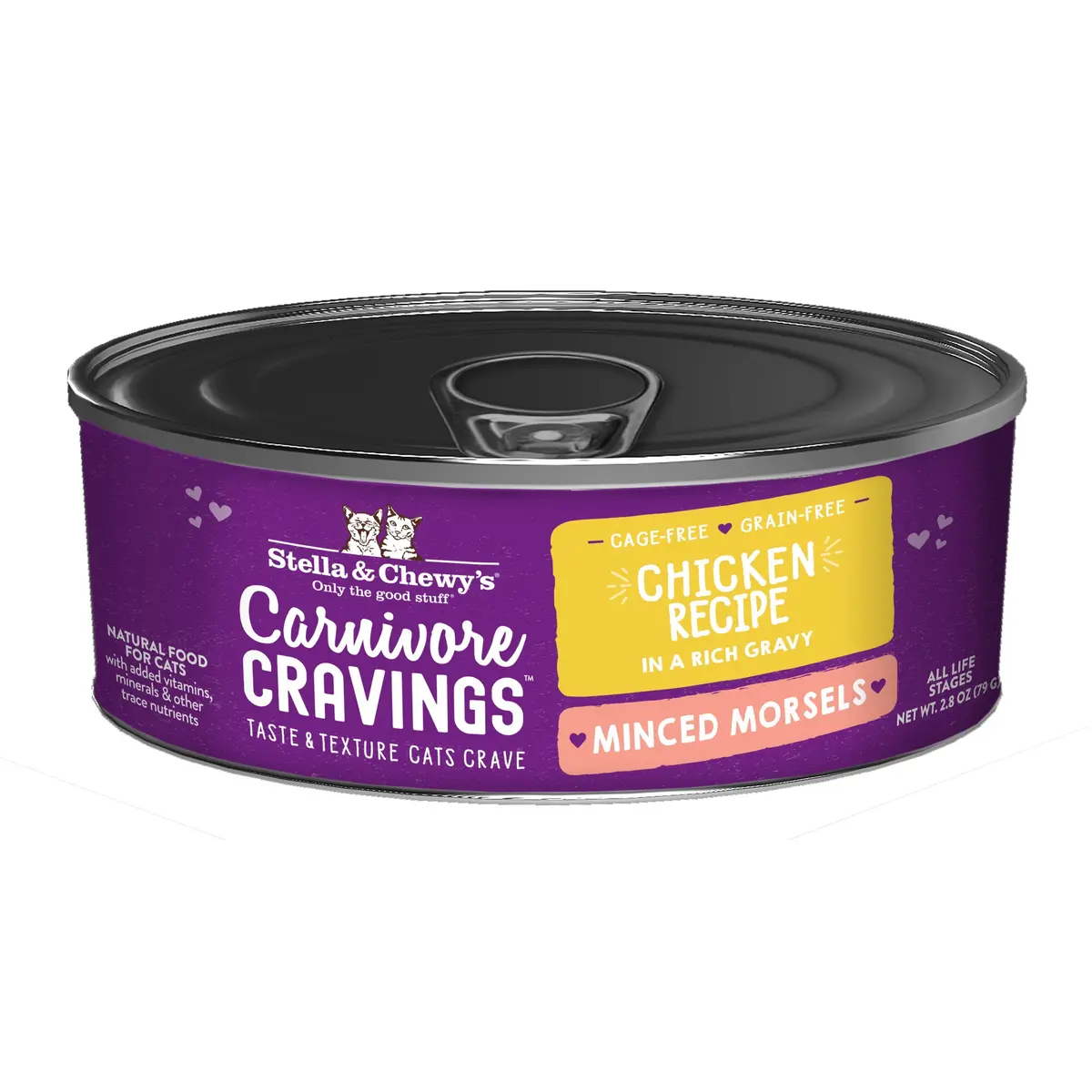 Stella & Chewy's Carnivore Cravings - Minced Morsels Chicken Recipe For Cats 1