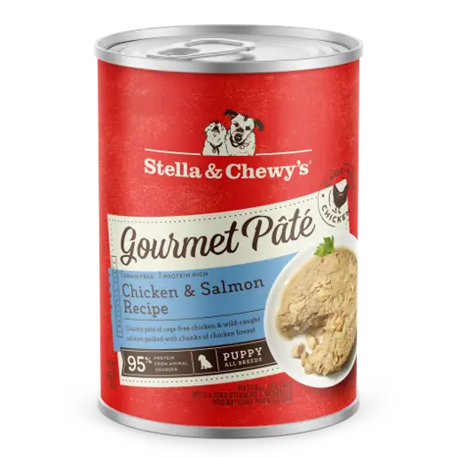 Stella & Chewy's Gourmet Pâté Puppy Chicken & Salmon Recipe 1