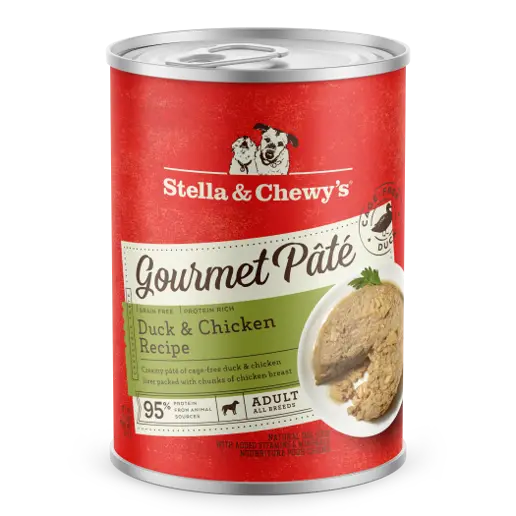 Stella & Chewy's Dog Gourmet Pâté Duck & Chicken Recipe 1