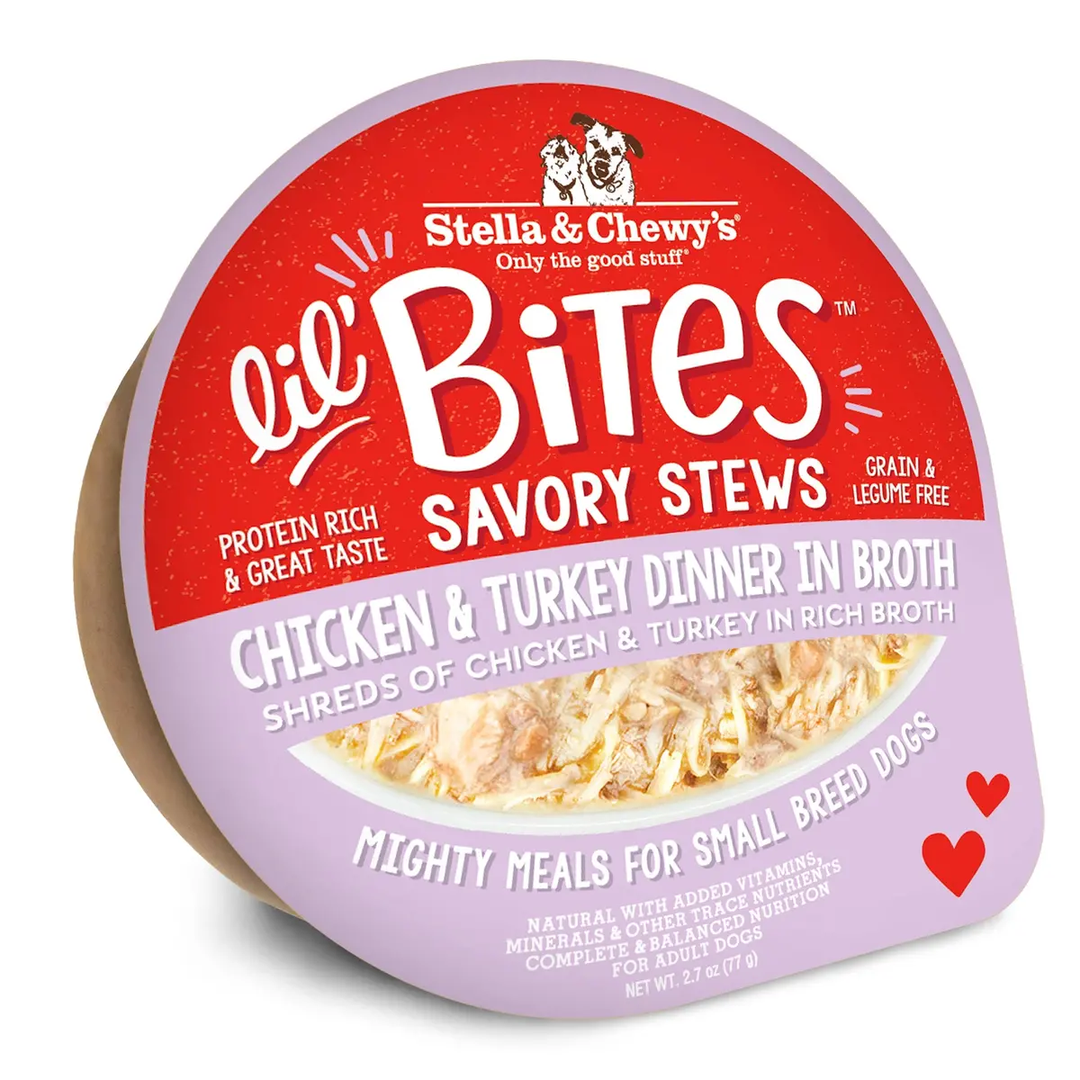 Stella & Chewy's Lil' Bites Savory Stews Chicken & Turkey Dinner In Broth 2
