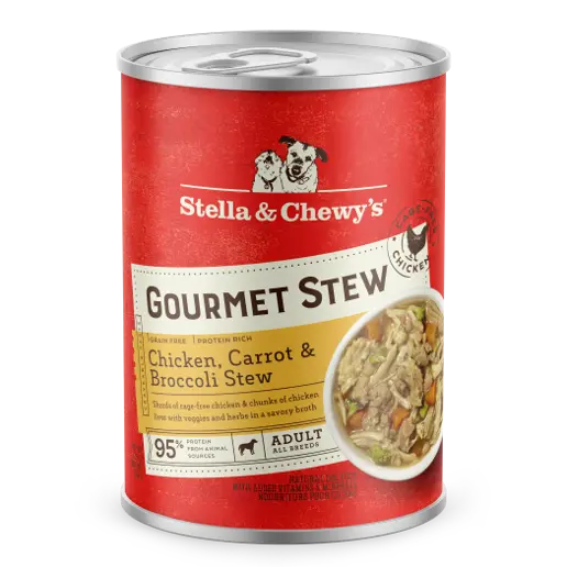 Stella & Chewy's Gourmet Chicken, Carrot & Broccoli Stew For Dogs 1